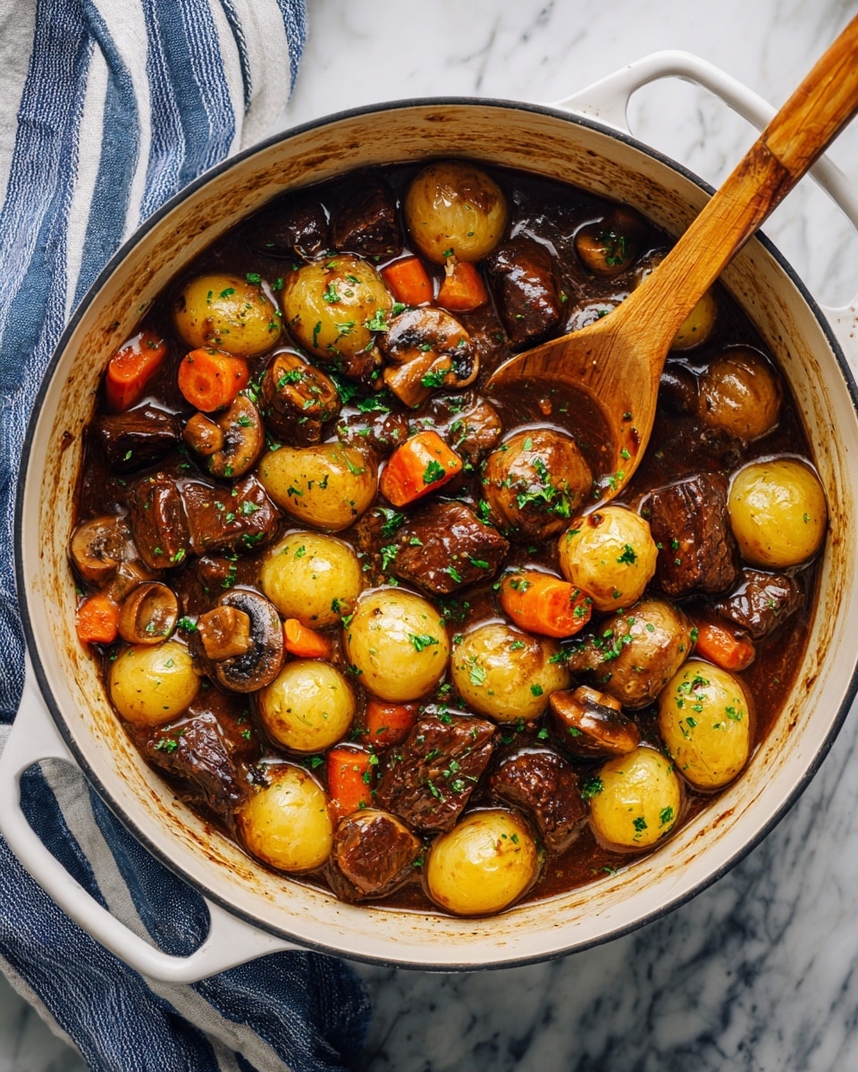 Savory and Rich: Ultimate Beef Stew with Mushrooms Recipe