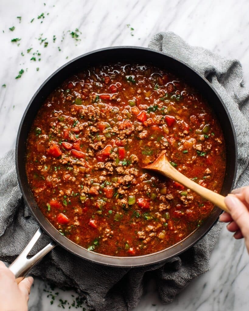Spaghetti Squash Soup with Savory Sausage Recipe