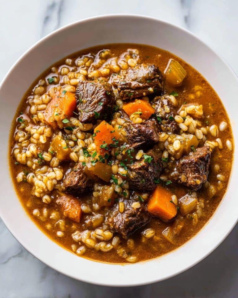 Hearty Beef and Barley Soup Recipe