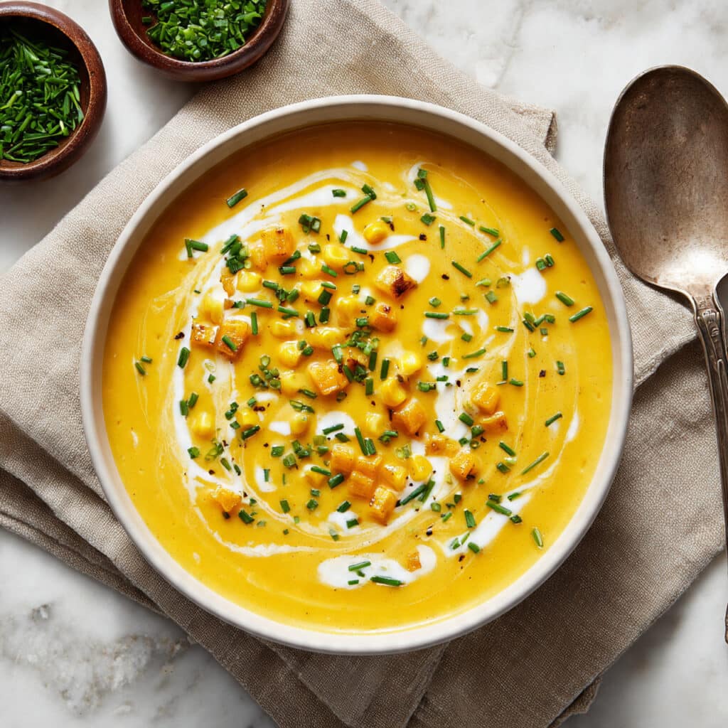 Sweet Potato and Corn Clam Chowder Recipe