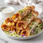 Reuben Stuffed Baked Taquitos Recipe