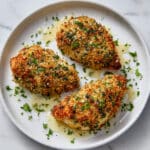 Parmesan Crusted Chicken (Oven Baked) Recipe