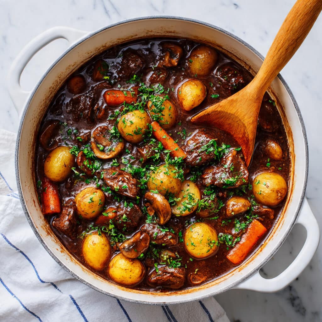 Savory and Rich: Ultimate Beef Stew with Mushrooms Recipe