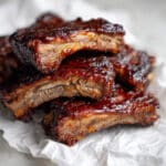 Slow Cooker Baby Back Ribs with Caramelized Barbecue Sauce Recipe