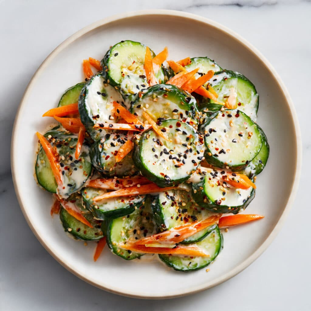 California Roll Cucumber Salad Recipe