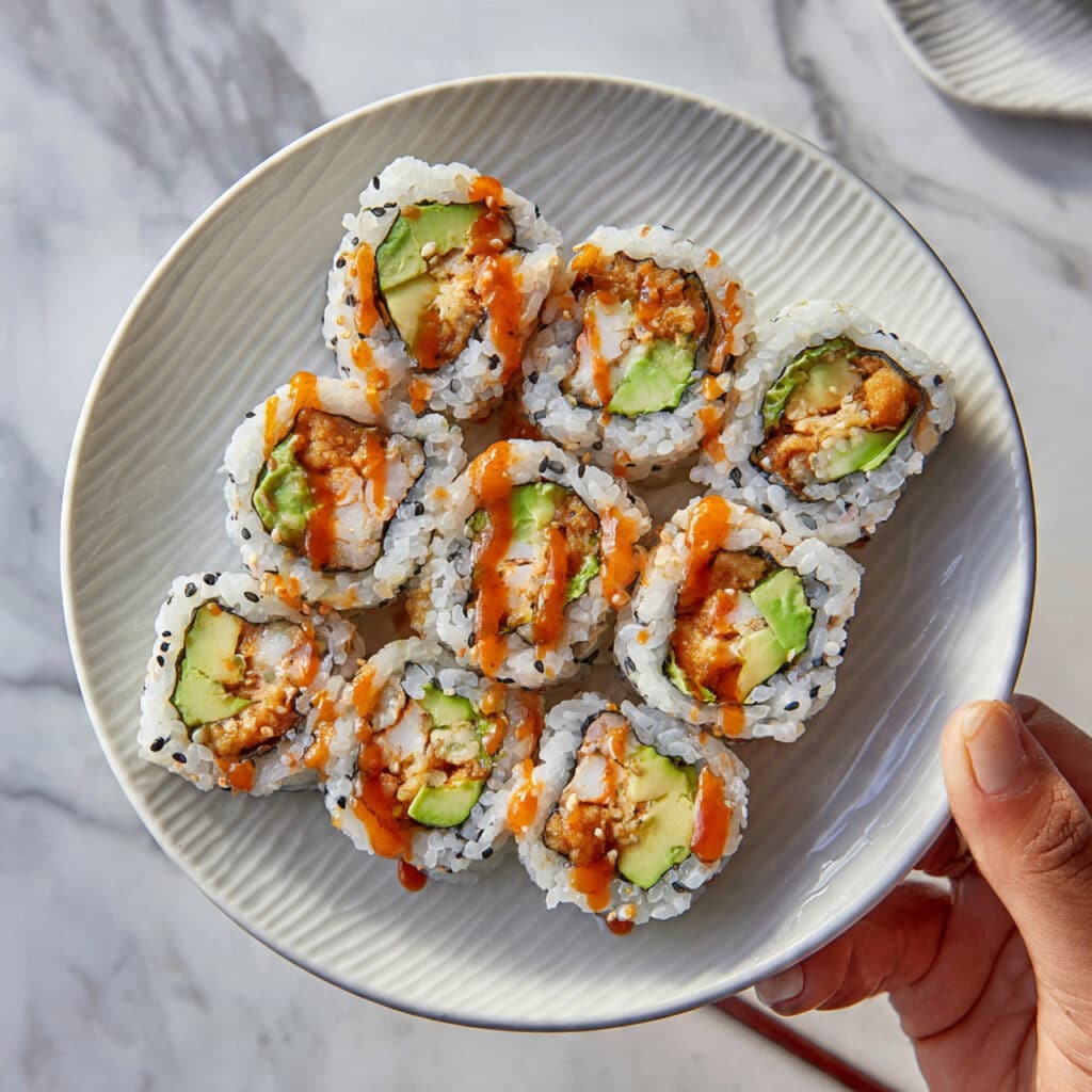 Tempura Shrimp Sushi Roll Recipe