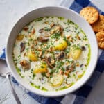 Creamy New England Clam Chowder with a Poblano Pepper Kick Recipe