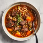 Beef Barley Soup Recipe