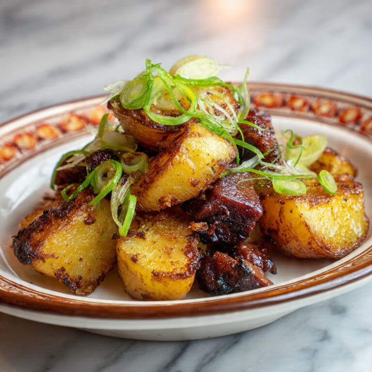 Glossy Japanese Pork and Potato (Nikujaga) Recipe