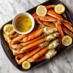 Oven-Baked Crab Legs with Garlic Butter Recipe