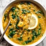 Easy Lemon Lentil Soup Recipe