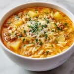 Sausage and Orzo Soup Recipe