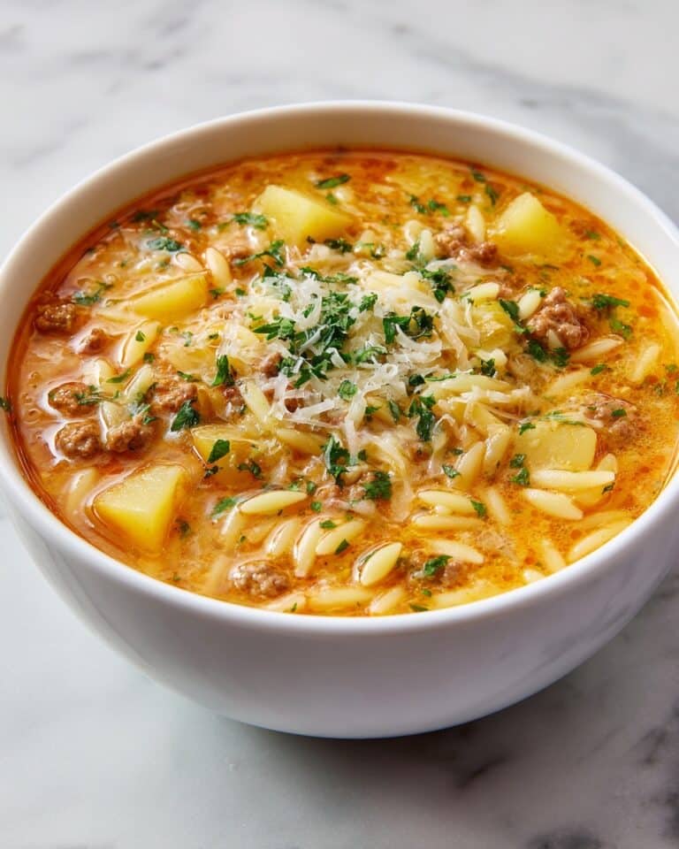 Sausage and Orzo Soup Recipe