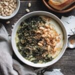 Cream of Black Cabbage and Beans Recipe
