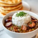 Irresistible Chicken and Andouille Sausage Gumbo with Okra Recipe