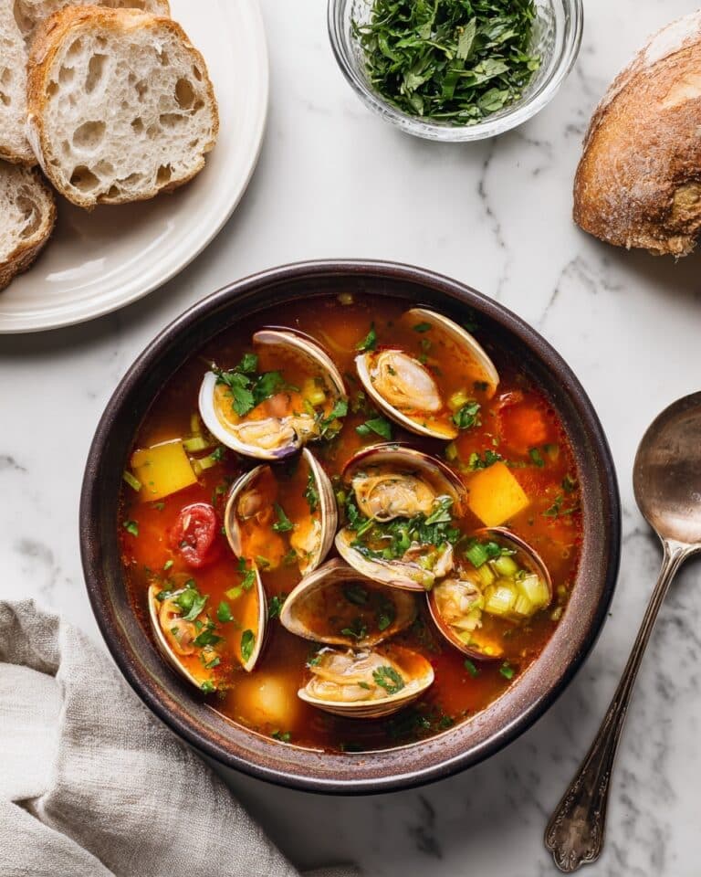 Savory Manhattan Clam Chowder Recipe