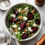 Roasted Beetroot Salad with Feta and Walnuts Recipe
