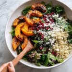 Delicata Squash Salad with Tahini Dressing Recipe
