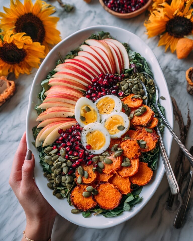 Fall Harvest Salad with Apple Cider Vinaigrette Recipe