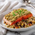 Harvest Maple Mustard Salmon Salad Recipe