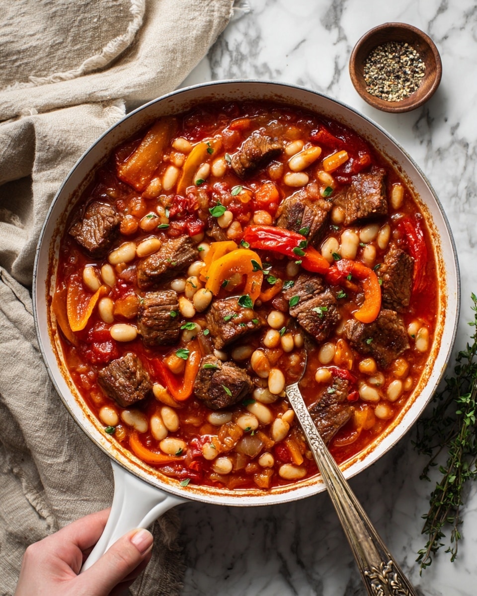 Italian Sausage and White Bean Stew Recipe