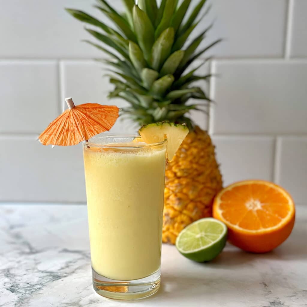 Tropical Pineapple Coconut Drink Recipe