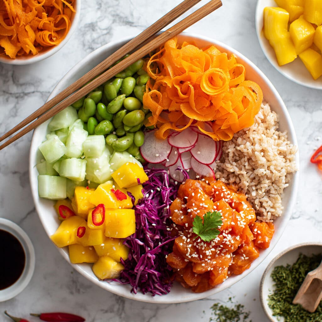 Salmon Poke Bowl Recipe