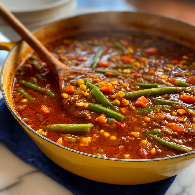 Ground Turkey and Vegetable Soup Recipe
