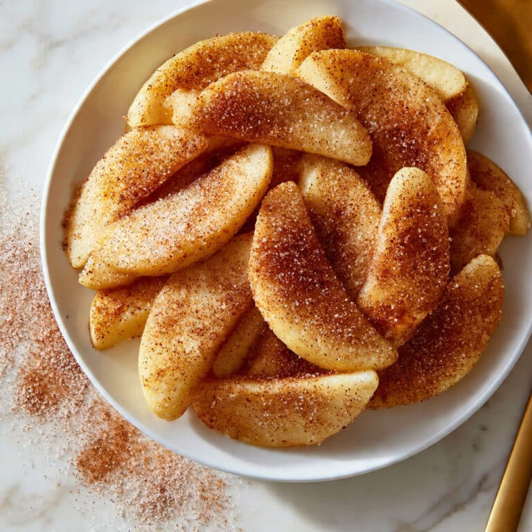 Cinnamon Apple Dippers with Creamy Yogurt Dip Recipe