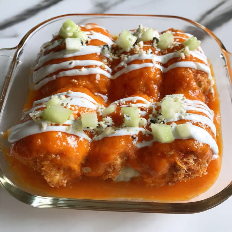 Buffalo Ranch Chicken Bake Recipe