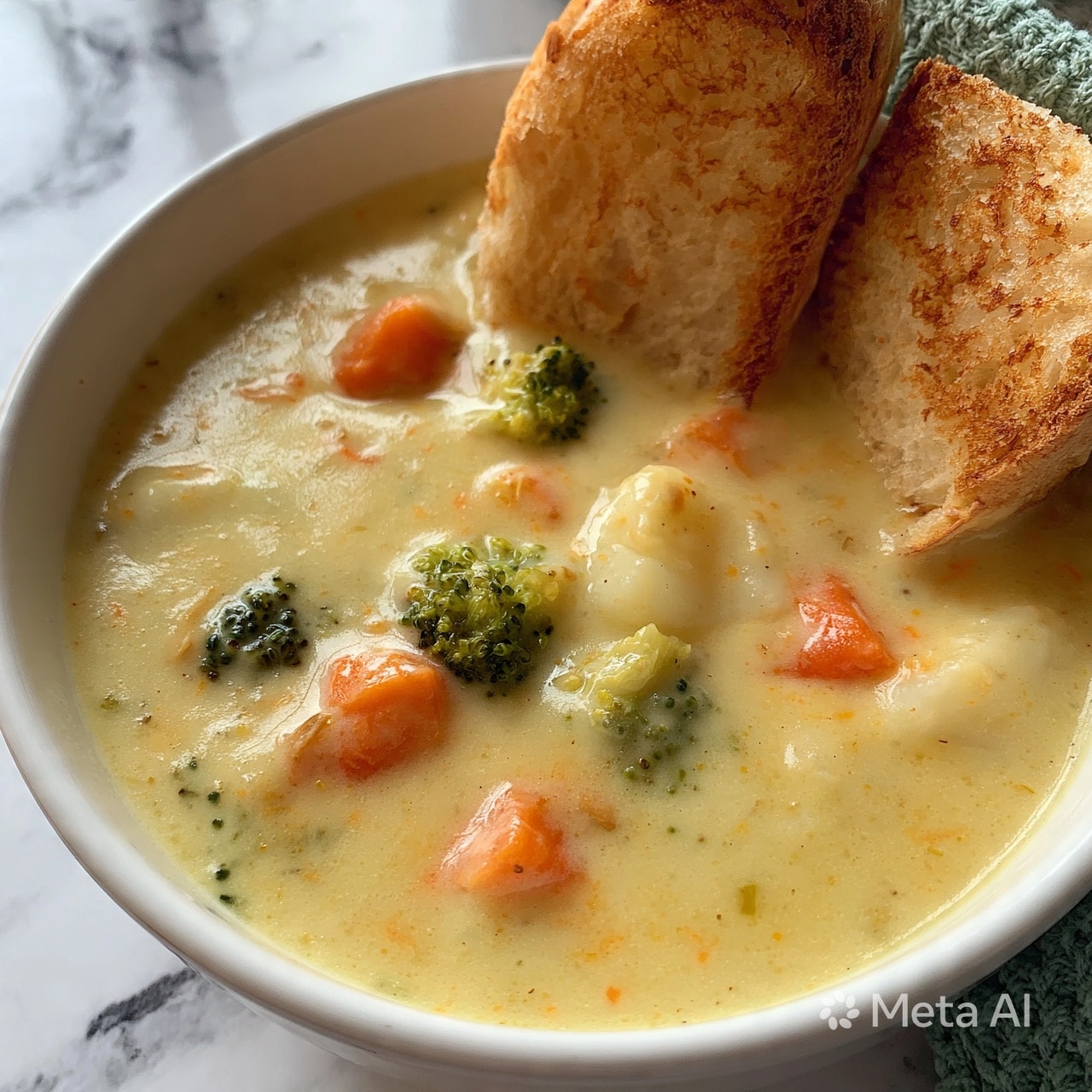 Creamy Vegetable Soup Recipe