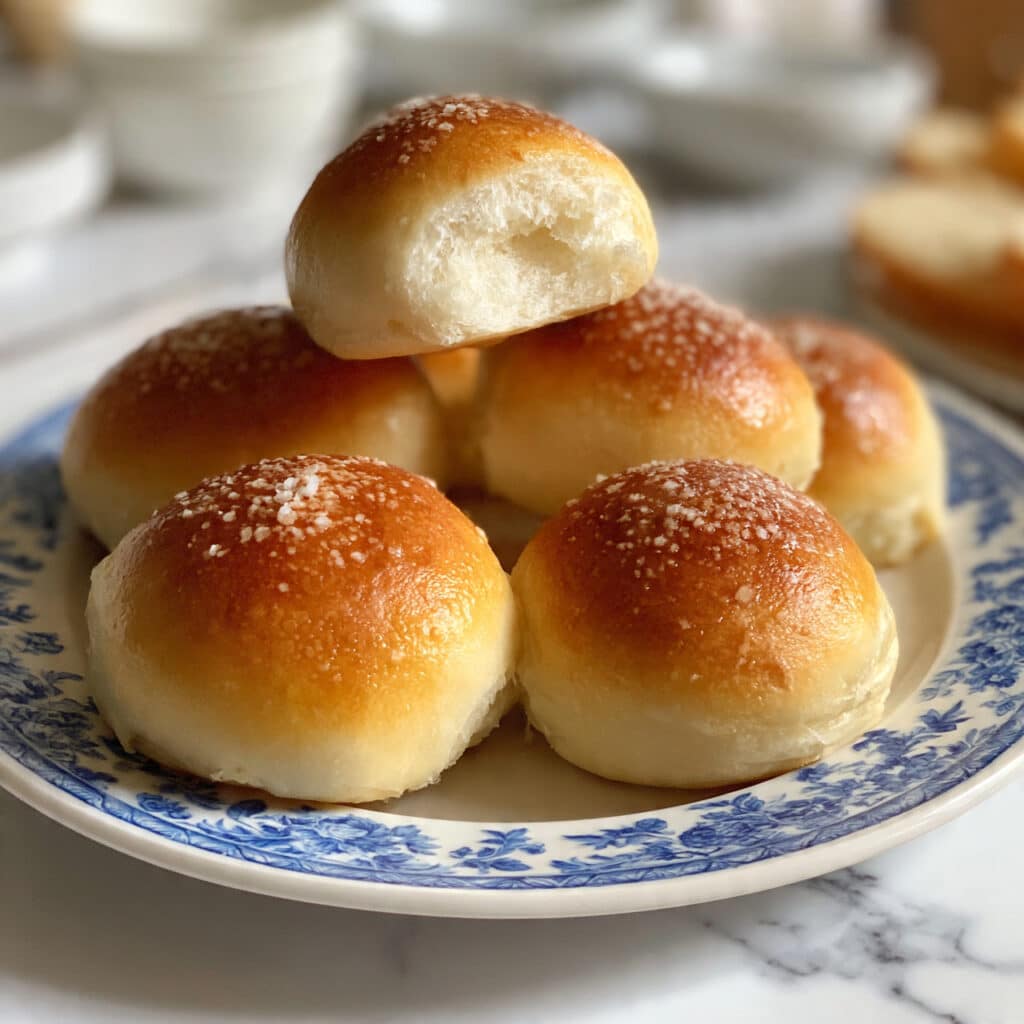 Fluffy and Soft Homemade Rolls Recipe