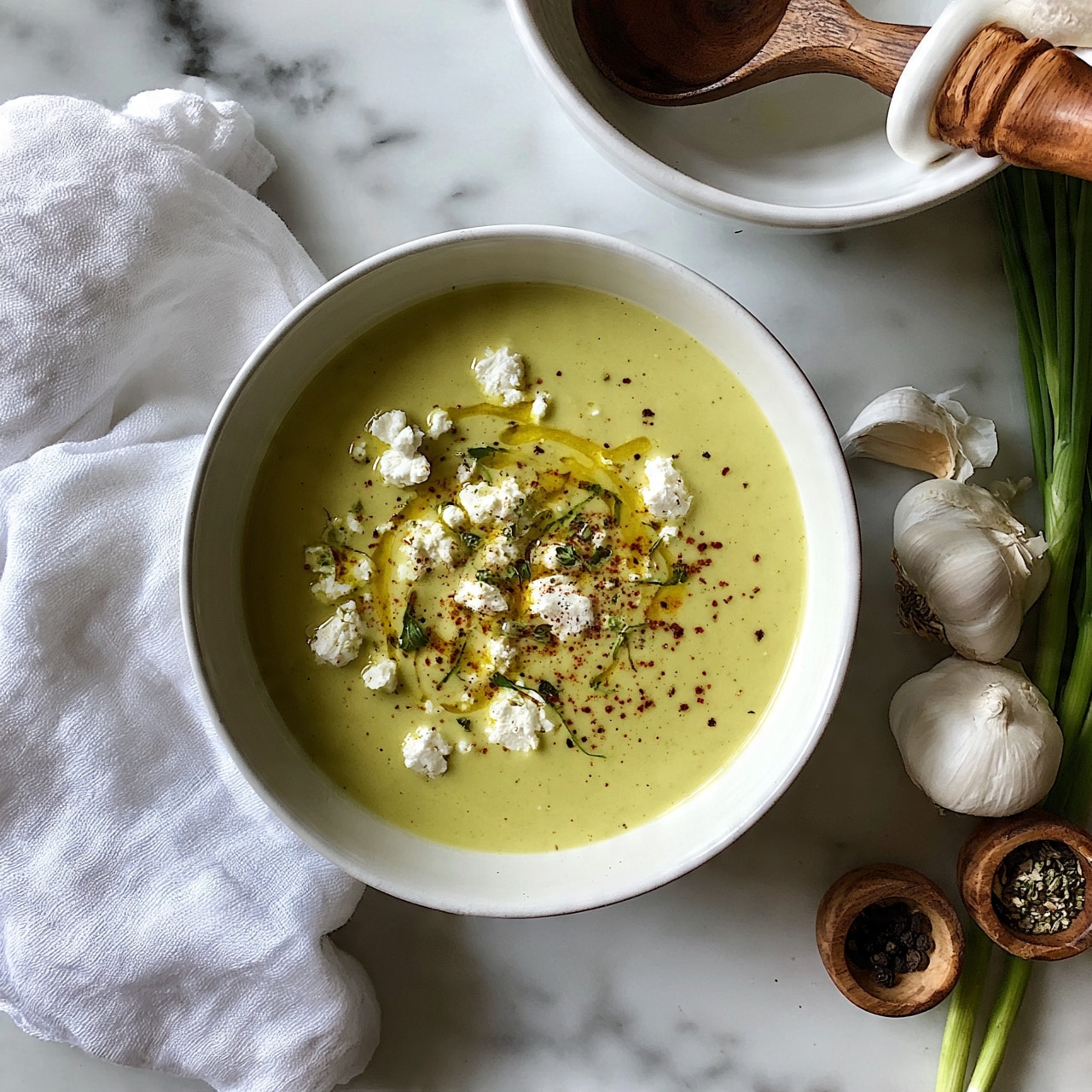 Creamy Cauliflower and Leek Soup Recipe