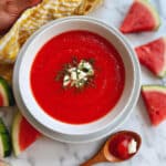 Chilled Watermelon Gazpacho Recipe