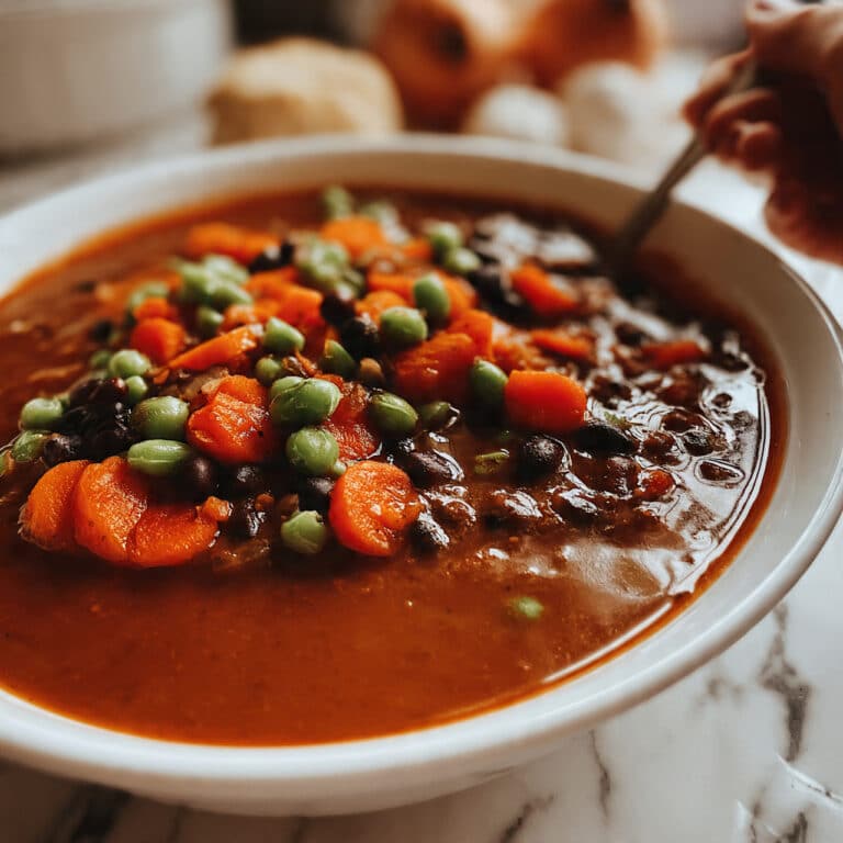 Rustic Beef and Vegetable Soup Recipe