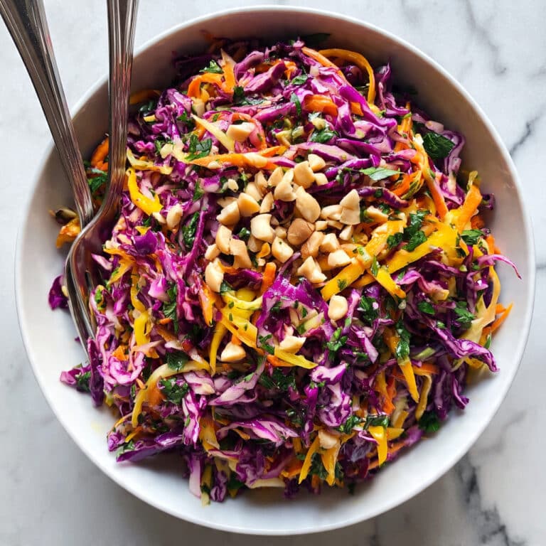 Sesame Cabbage Slaw Wraps Recipe