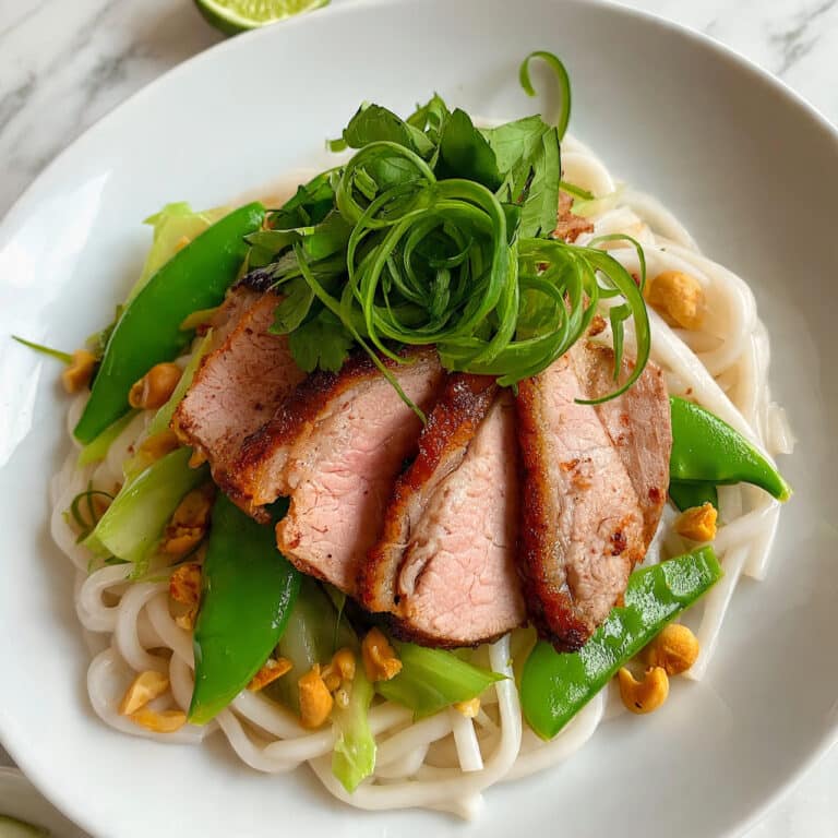 Barbecue Steak & Noodles Recipe
