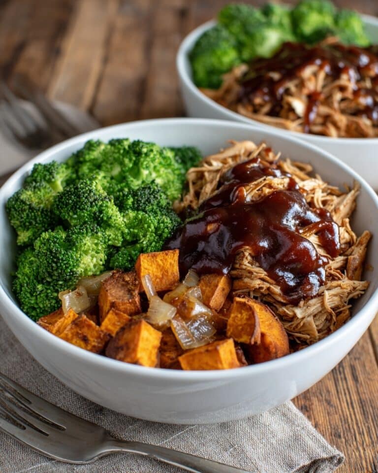BBQ Chicken Sweet Potato Bowl Recipe