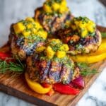 Grilled Mango Pineapple Chicken Recipe