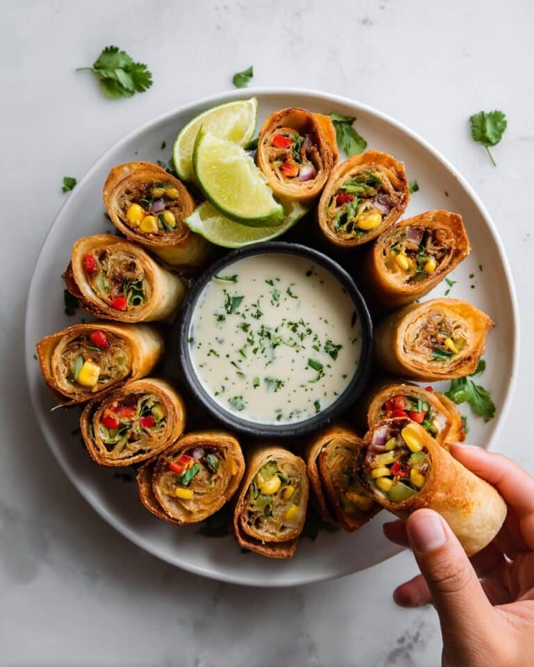 Air Fryer Southwestern Egg Rolls Recipe