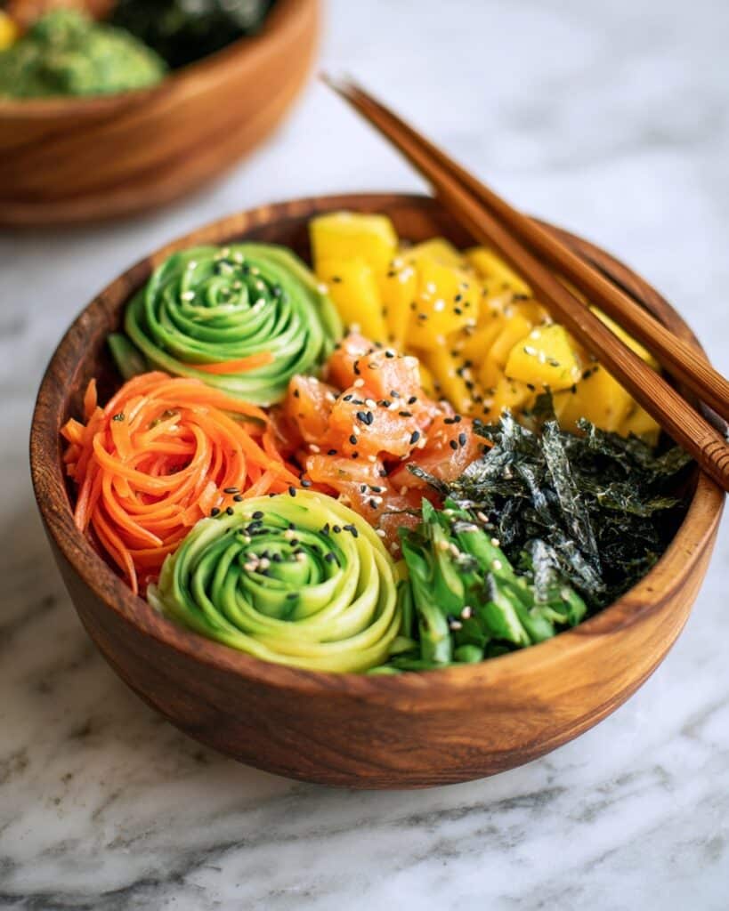 Hawaiian-Style Salmon Poke Bowl Recipe