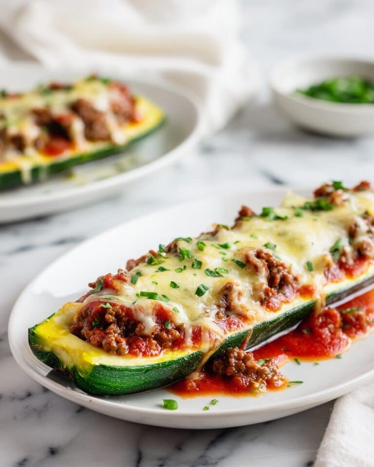 Zucchini Taco Boats Recipe