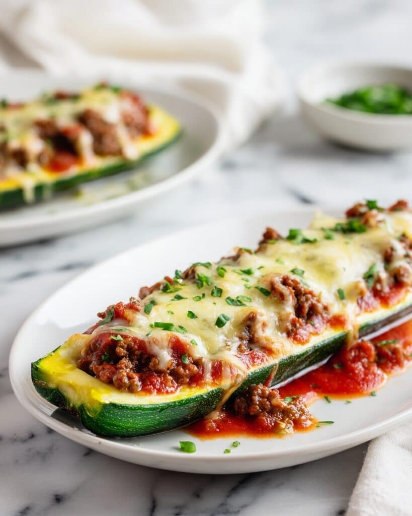 Zucchini Taco Boats Recipe