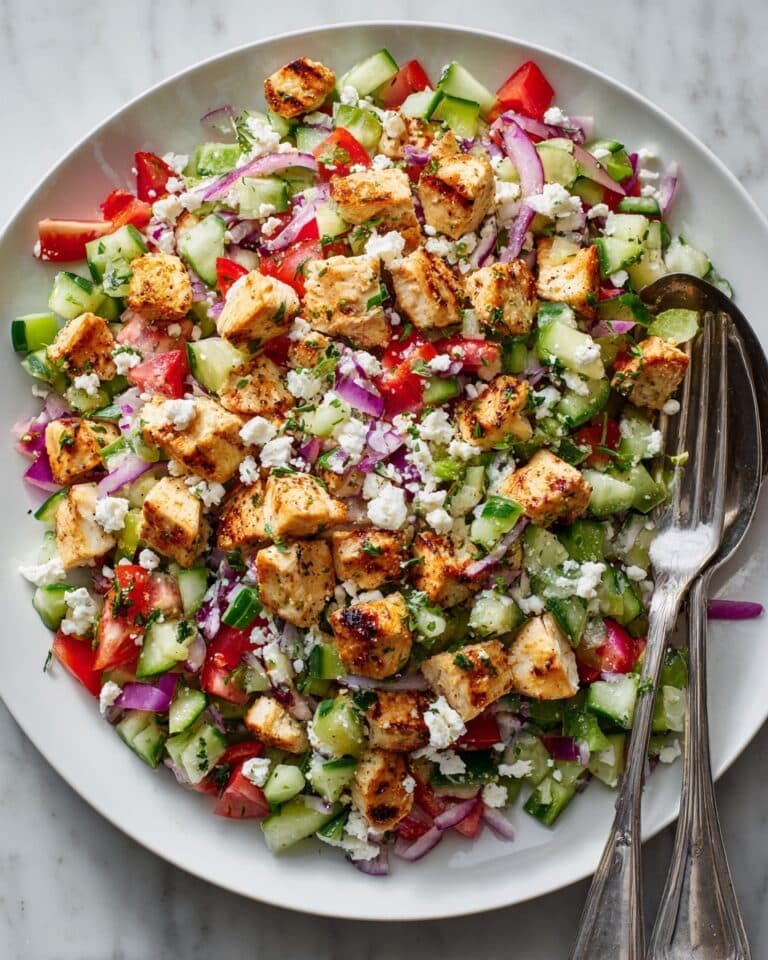 Cool Greek Chicken Salad Recipe