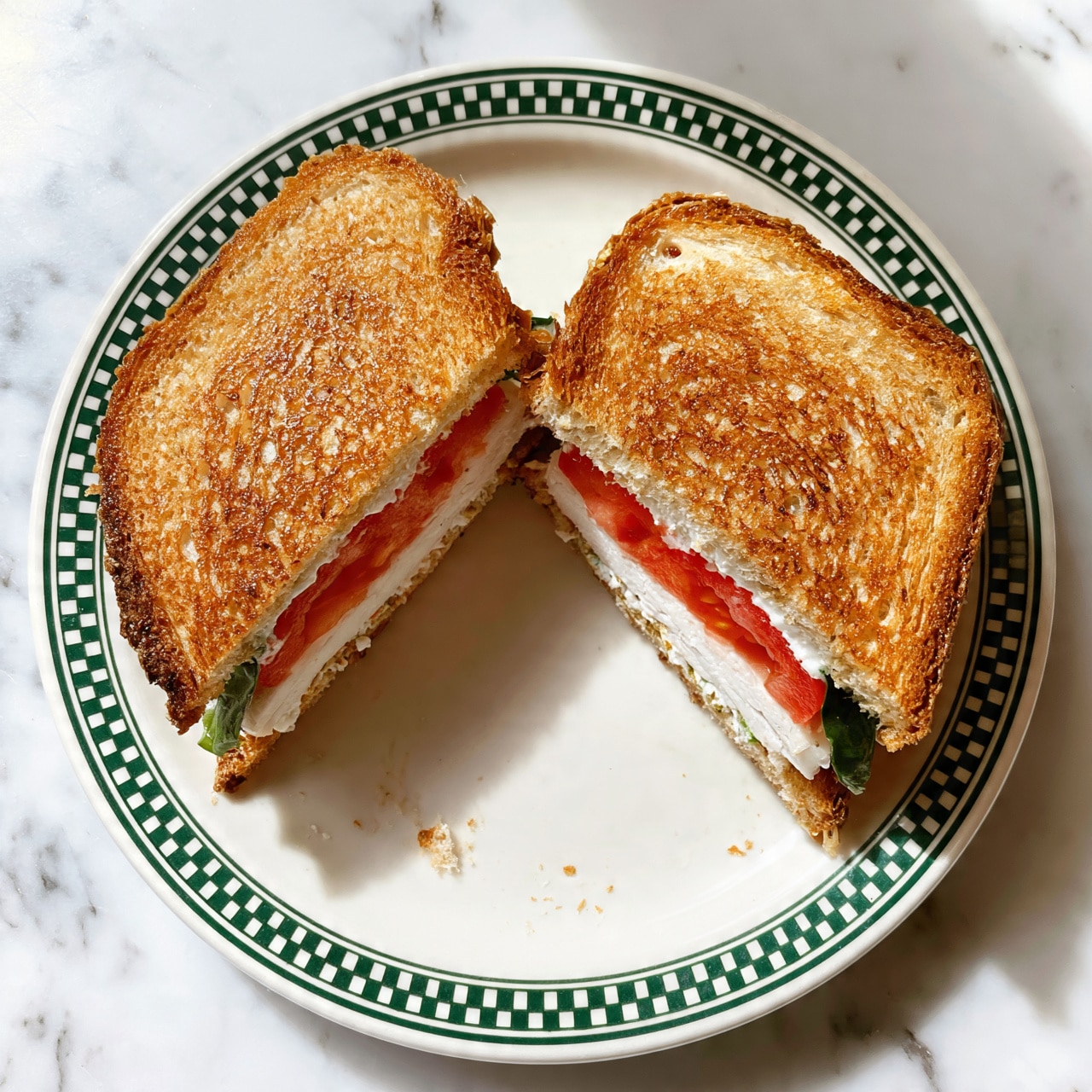 Keto Chicken Pesto Caprese Sandwiches Recipe