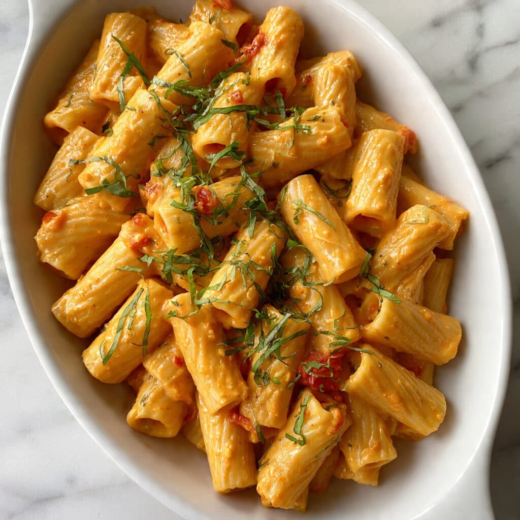 Creamy Baked Feta and Cherry Tomato Pasta Recipe