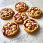 Raspberry White Chocolate Chip Cookies Recipe