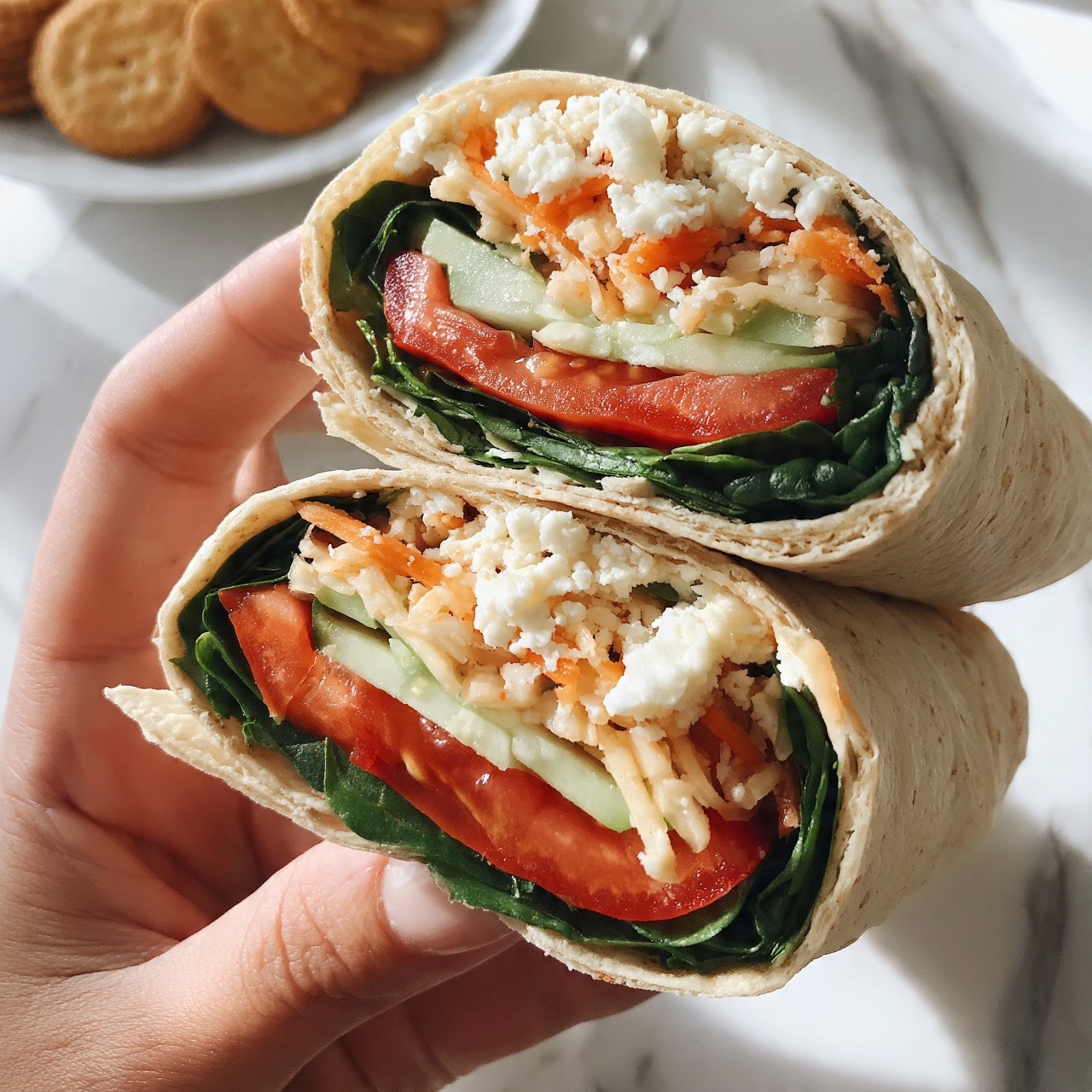 Turkey Hummus Roll Recipe