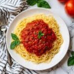 Spaghetti Sauce with Fresh Garden Tomatoes Recipe