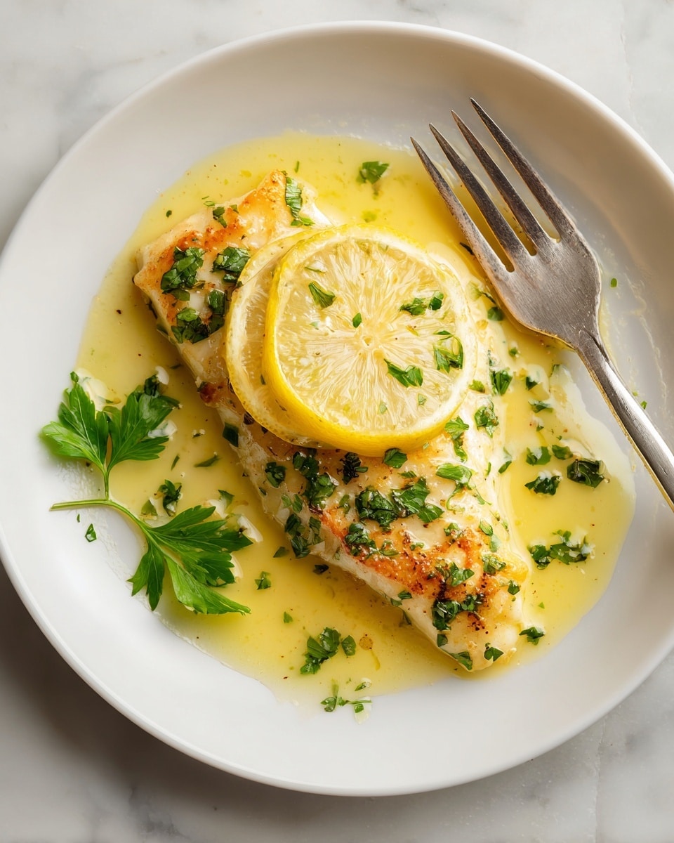 Seared Lemon Butter Tilapia Recipe